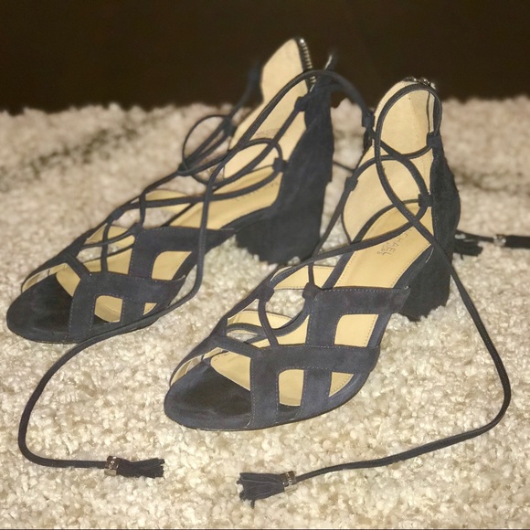 michael kors lace up sandals